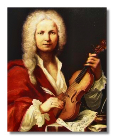 Vivaldi Gloria, portrait of Antonio Vivaldi